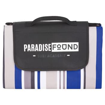 Oversized Striped Picnic and Beach Blanket