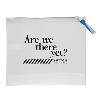 Wander &amp; Roam Clear Travel Pouch