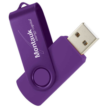 Rotate 2Tone Flash Drive 2GB