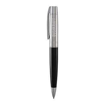 Sheaffer® 300 Glossy Chrome Black Ballpoint