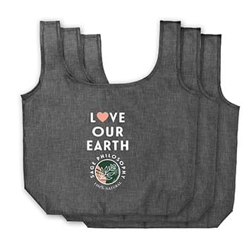 Ash Recycled PET 3-Pack Shopper Totes