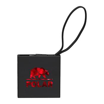 Recycled ABS 2000 mAh Power Bank with Type-C Cable