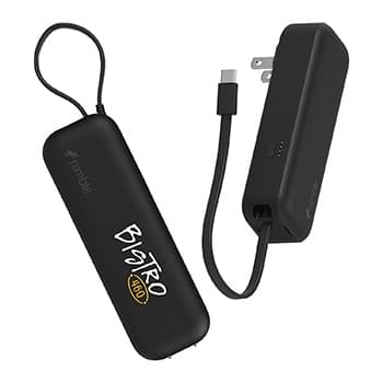Wally Pro 20 5000 mAh Powerbank and Wall Charger