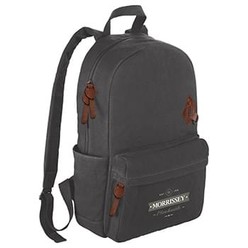 Alternative&reg; Basic 15" Cotton Computer Backpack
