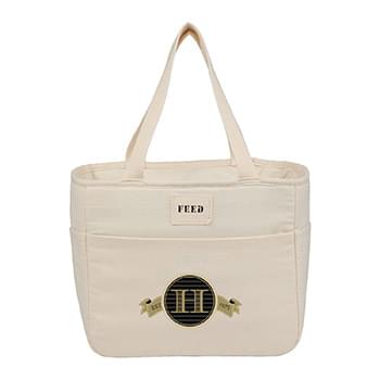 FEED Organic Cotton 9 Can Lunch Cooler