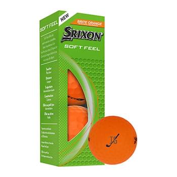 Srixon Soft Feel BRITE Golf Balls - 3 Pack