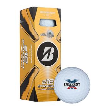 Bridgestone E12 Straight Golf Balls - 3 Pack