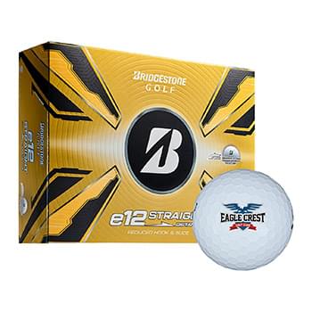 Bridgestone E12 Straight Golf Balls - 12 Pack