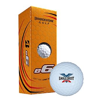 Bridgestone E 6 Soft Golf Balls - 3 Pack