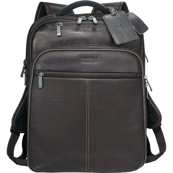 Kenneth Cole&reg; Colombian Leather TSA Compu-Backpack